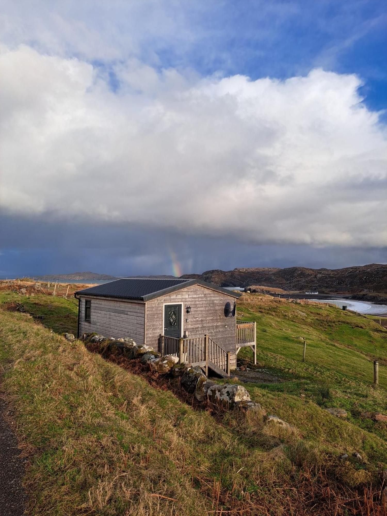 Sea View Cabin Clashnessie Екстериор снимка