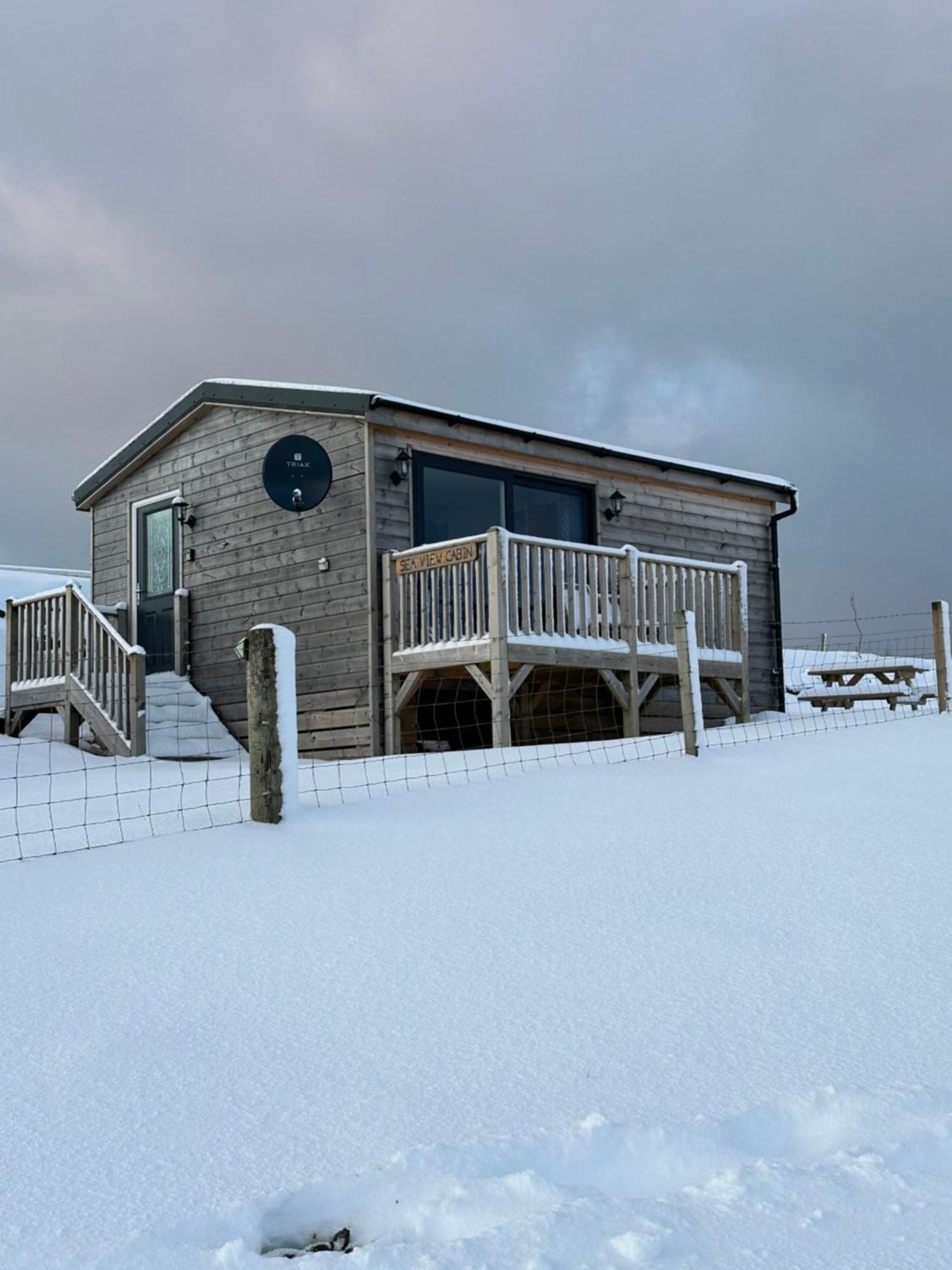 Sea View Cabin Clashnessie Екстериор снимка
